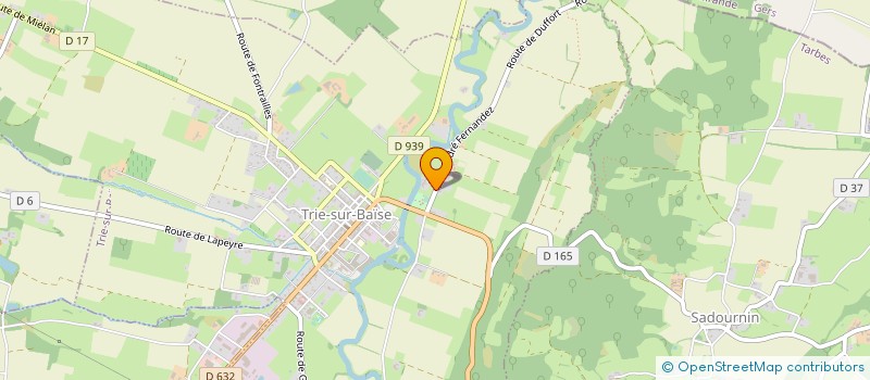 localisation de l'entreprise COURTI à LUBY-BETMONT