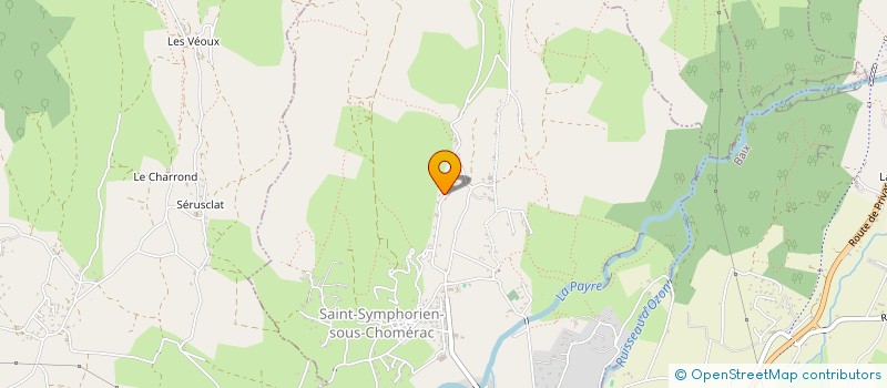 localisation de l'entreprise COURTIAL EMACHRIS LMNP  SAINT-SYMPHORIEN-SOUS-CHOMERAC