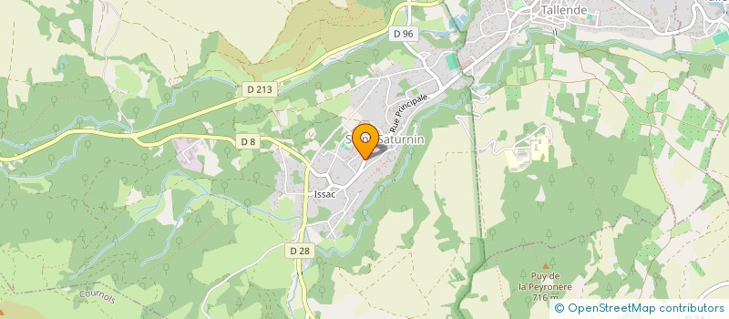 localisation de l'entreprise COURTIER EN TRAVAUX AMM AMELIORATION MODIFICATION DE LA MAISON à SAINT-SATURNIN