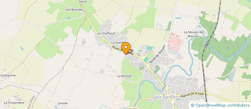 localisation de l'entreprise COURTIER IMMOBILIER NORD DEUX-SEVRES  SAINT-VARENT