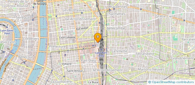 localisation de l'entreprise COURTIER-ON-LINE à LYON