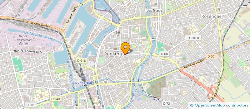 localisation de l'entreprise COURTIER S.DEWAELE à DUNKERQUE
