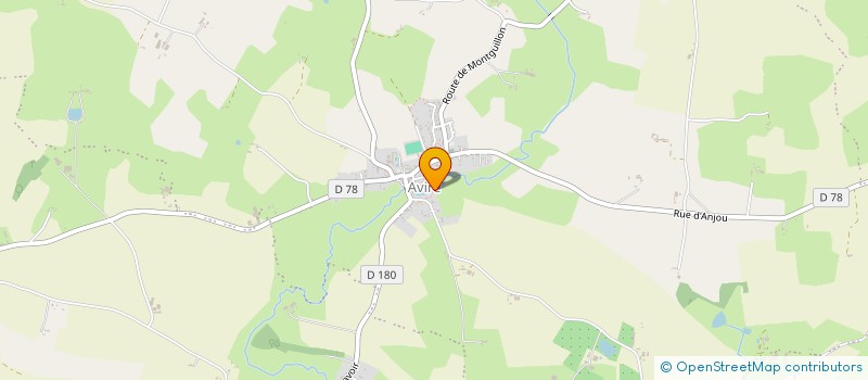 localisation de l'entreprise COURTIN FER à SEGRE-EN-ANJOU BLEU