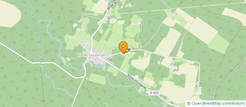 localisation de l'entreprise COURTIOT  VIELLE-SOUBIRAN