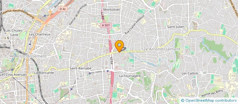 localisation de l'entreprise COURTOIS  MARSEILLE