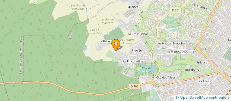 localisation de l'entreprise COURTOIS ALAIN ET HUET J P à BLOIS