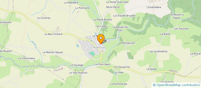 localisation de l'entreprise COURTOIS DYLAN  AVERTON