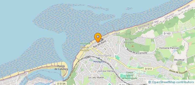 localisation de l'entreprise COURTOIS HOULGATE  HOULGATE