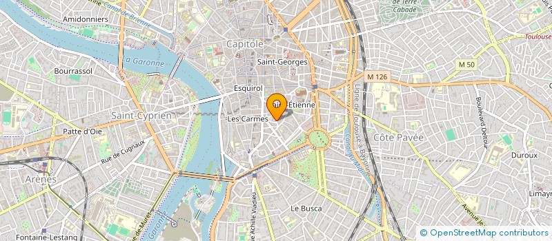 localisation de l'entreprise COURTOIS SA à TOULOUSE