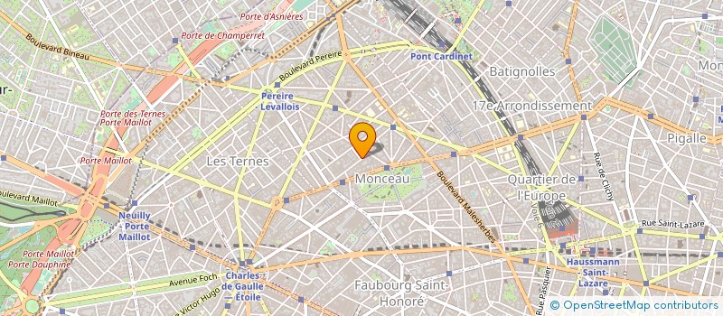 localisation de l'entreprise COURTOIS SARL à PARIS