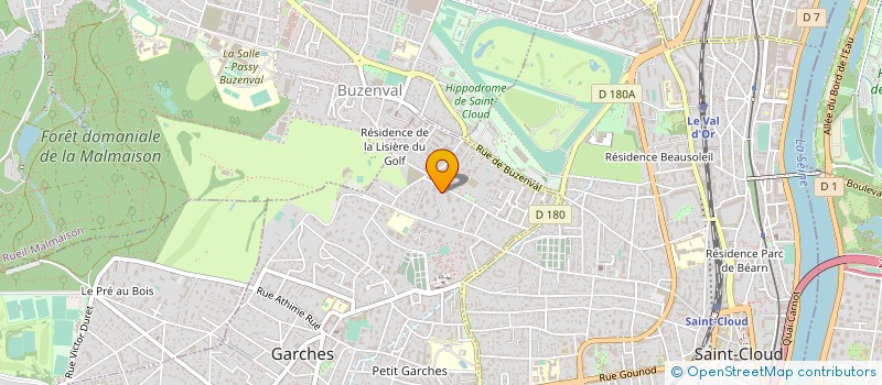 localisation de l'entreprise COURTOISIE SYMPATHIE AVENIR à GARCHES