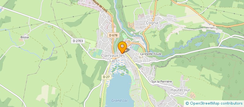 localisation de l'entreprise COURTOUT ZINGUERIE  BONLIEU