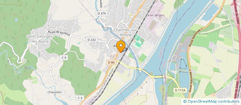 localisation de l'entreprise COURTREY  SAINT-GEORGES-LES-BAINS