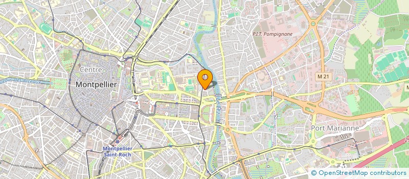 localisation de l'entreprise COURTS-CIRCUITS à MONTPELLIER
