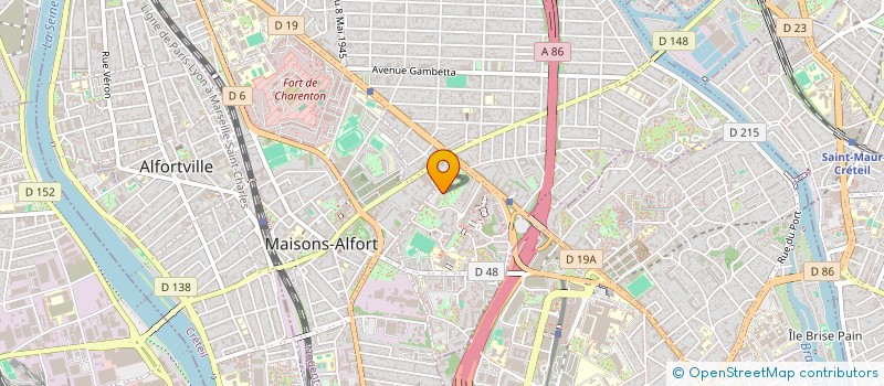 localisation de l'entreprise COURVARROU SCI à MAISONS-ALFORT