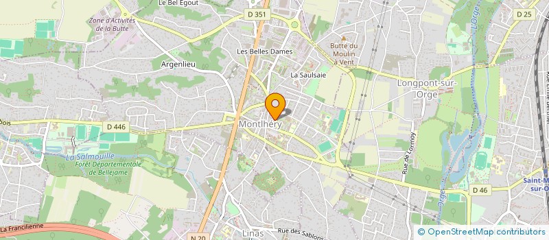 localisation de l'entreprise COUS&COUS à MONTLHERY