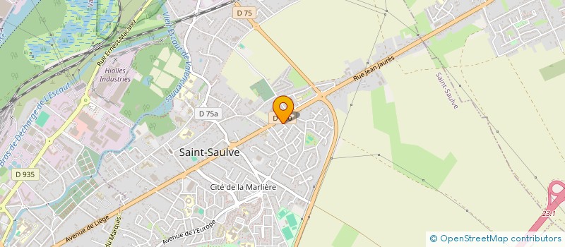 localisation de l'entreprise COUS IMMO  SAINT-SAULVE