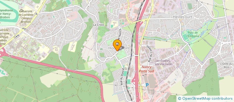 localisation de l'entreprise COUSAMISINS  HOUDEMONT