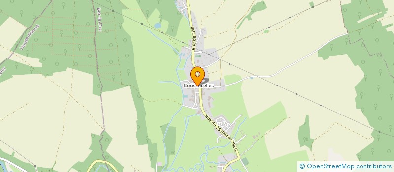 localisation de l'entreprise COUSANCES MOTOCULTURE à COUSANCES-LES-FORGES