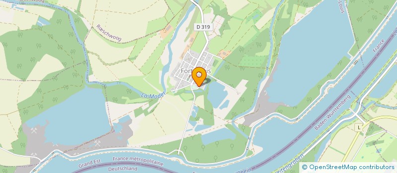 localisation de l'entreprise COUSANDIER TERRASSEMENT  FORT-LOUIS