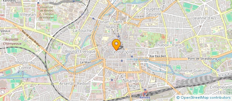 localisation de l'entreprise COUSCOUS  RENNES