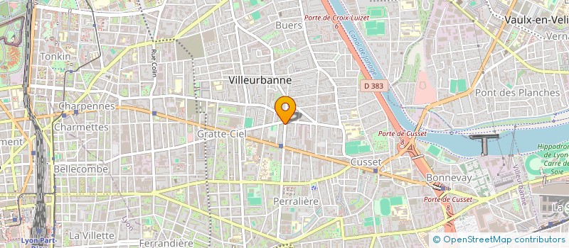 localisation de l'entreprise COUSCOUS FULL FOODS  VILLEURBANNE