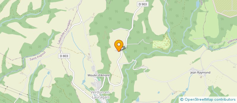 localisation de l'entreprise COUSERGUE INGENIERIE  VERDUN-EN-LAURAGAIS