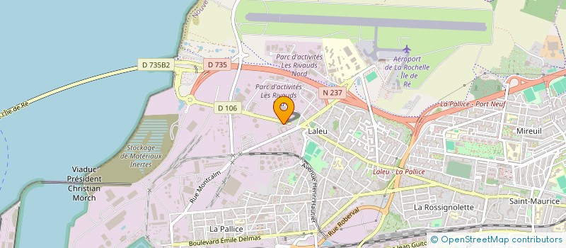 localisation de l'entreprise COUSIN & CO à CHATELAILLON-PLAGE