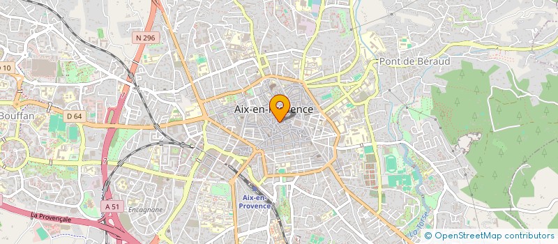localisation de l'entreprise COUSIN COUSINE à AIX-EN-PROVENCE