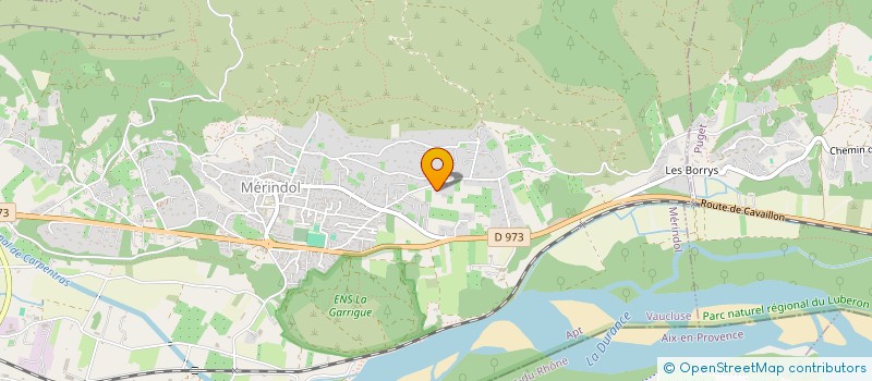 localisation de l'entreprise COUSIN COUSINES  MERINDOL