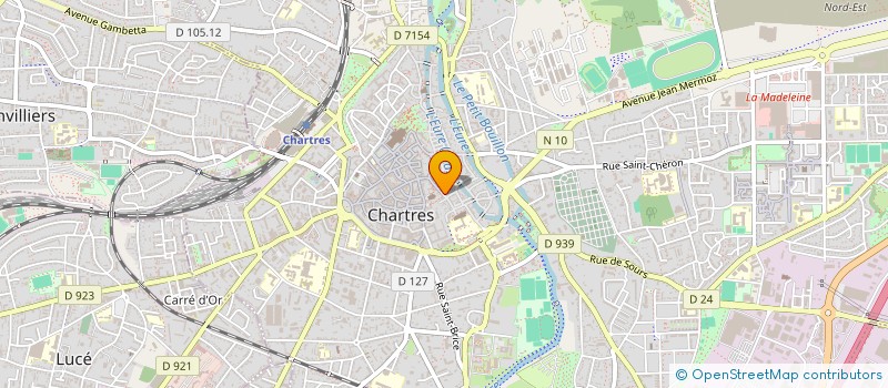 localisation de l'entreprise COUSIN MANIGLIER à CHARTRES