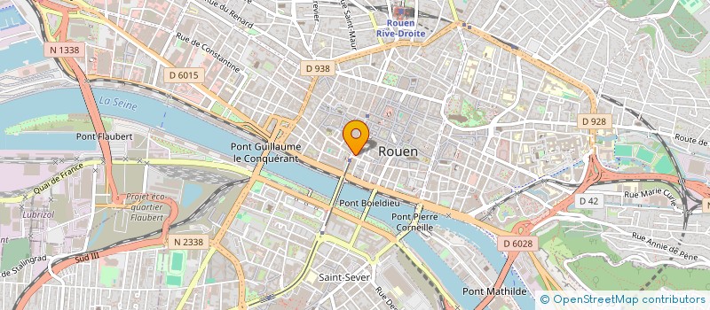 localisation de l'entreprise COUSIN SAILING à ROUEN