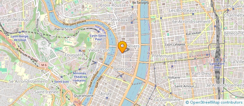 localisation de l'entreprise COUSIN & SERTELON AVOCATS  LYON