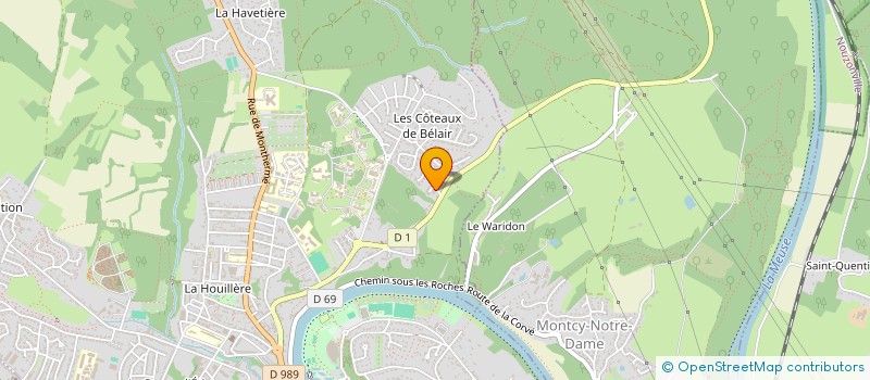 localisation de l'entreprise COUSINS DES DUNES  CHARLEVILLE-MEZIERES