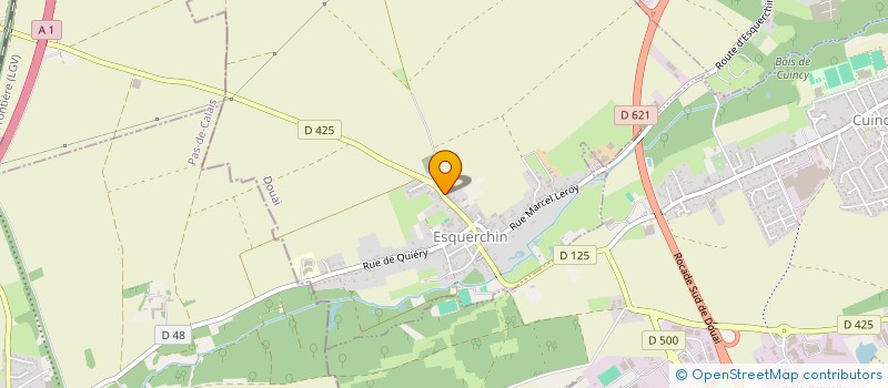 localisation de l'entreprise COUSINS ET ASSOCIES à ESQUERCHIN