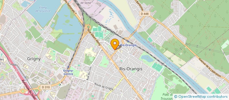 localisation de l'entreprise COUSINS ET VOISINS à RIS-ORANGIS