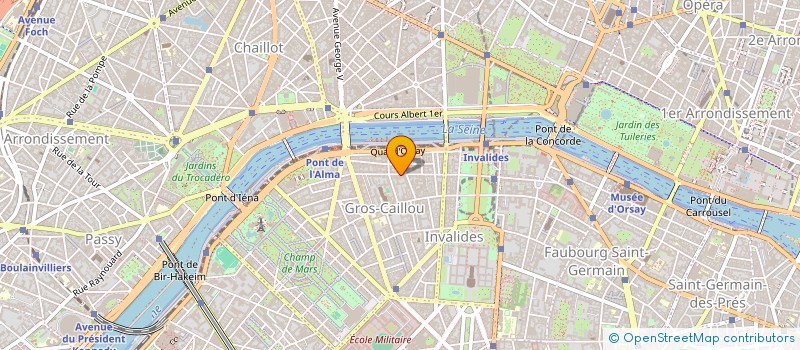 localisation de l'entreprise COUSINS SOSEGH ASSOCIES à PARIS