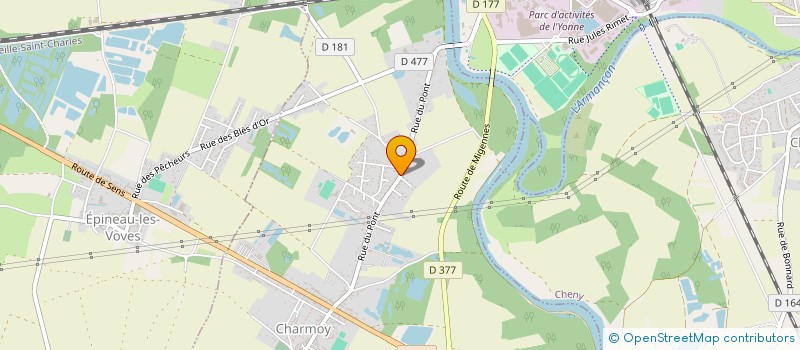 localisation de l'entreprise @COUSTEAM à CHARMOY