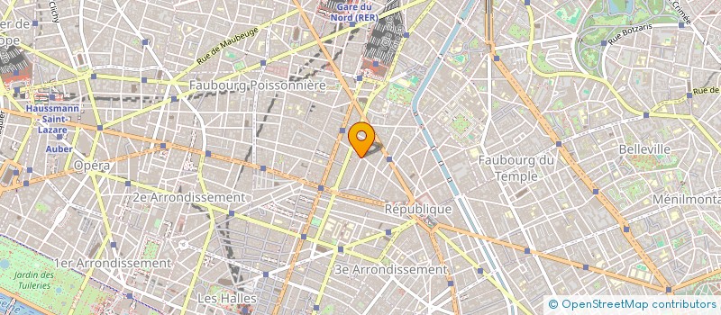 localisation de l'entreprise COUSTOUBIS CAFE  PARIS