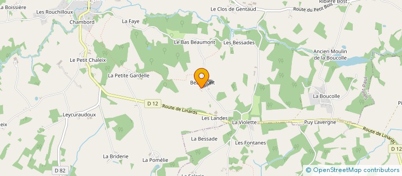 localisation de l'entreprise COUT'AFFUT à SAINT-PAUL