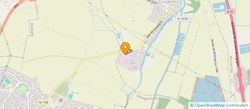 localisation de l'entreprise COUT'SANTE  COUTERNON