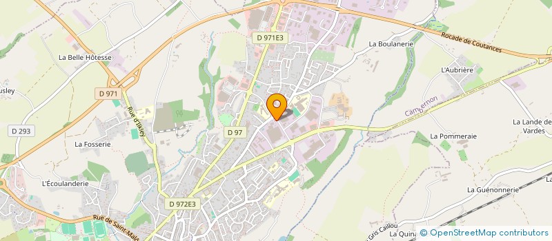 localisation de l'entreprise COUTANCES ELECTRONIQUE à COUTANCES