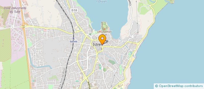 localisation de l'entreprise COUTANSON-REY  ISTRES