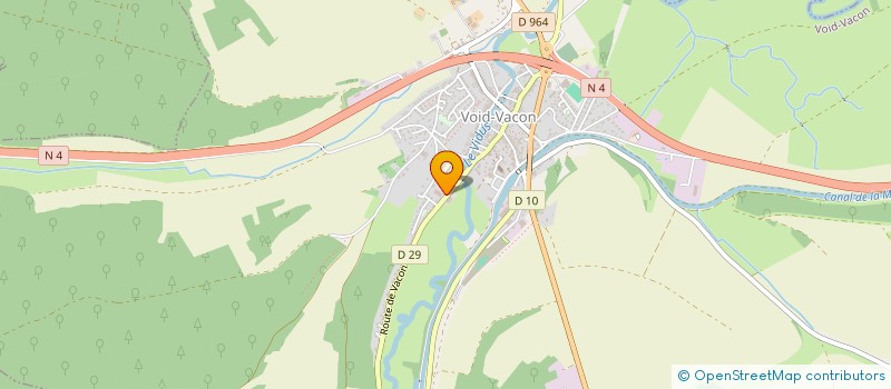 localisation de l'entreprise COUTAREL SOLAIRE à VOID-VACON