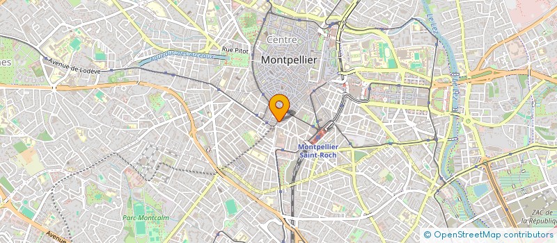 localisation de l'entreprise COUTEAUX & SAVEURS à MONTPELLIER