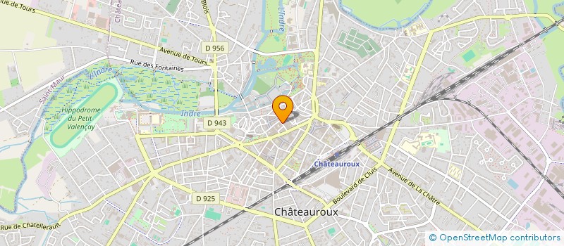 localisation de l'entreprise COUTELCOIFF à CHATEAUROUX