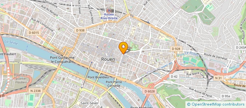 localisation de l'entreprise COUTELLERIE FAGET à ROUEN