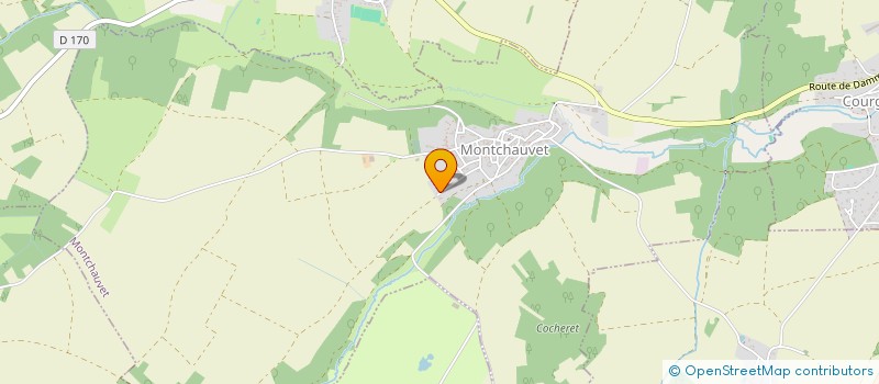 localisation de l'entreprise COUTELLERIE PITETTE BONAMIE  MONTCHAUVET