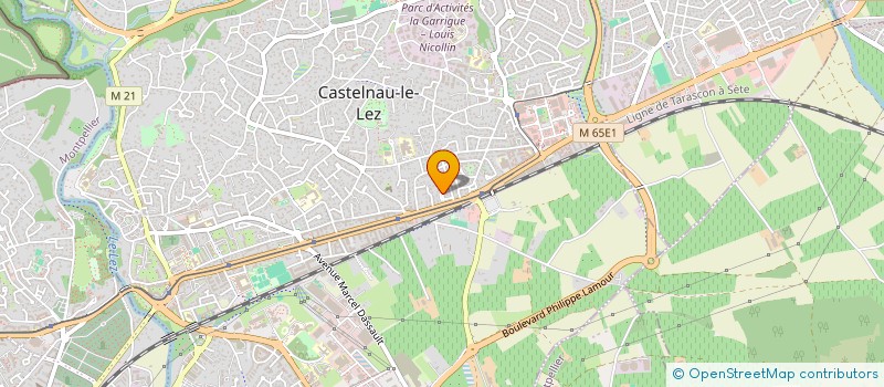 localisation de l'entreprise COUTELLERIE SEVILLA à CASTELNAU-LE-LEZ