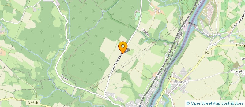localisation de l'entreprise COUTIER MARECHALERIE à POUGNY
